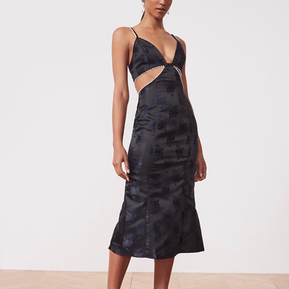 Song of Style Navy Pearl Dress OG: $248 (SOLDOUT)